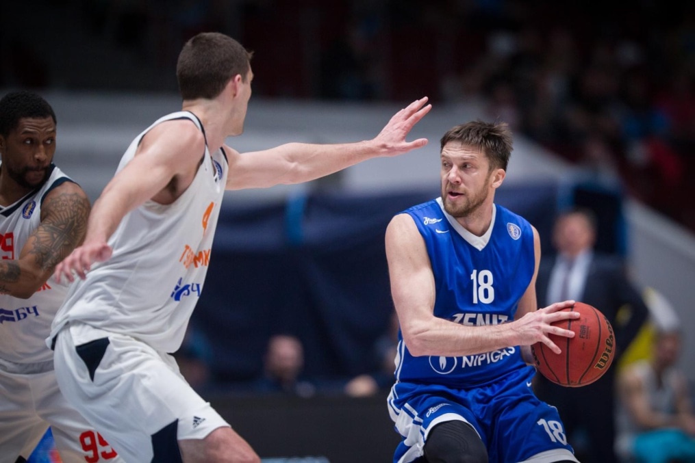 Единая Лига ВТБ 2017/2018, «Зенит» — «Цмоки-Минск»