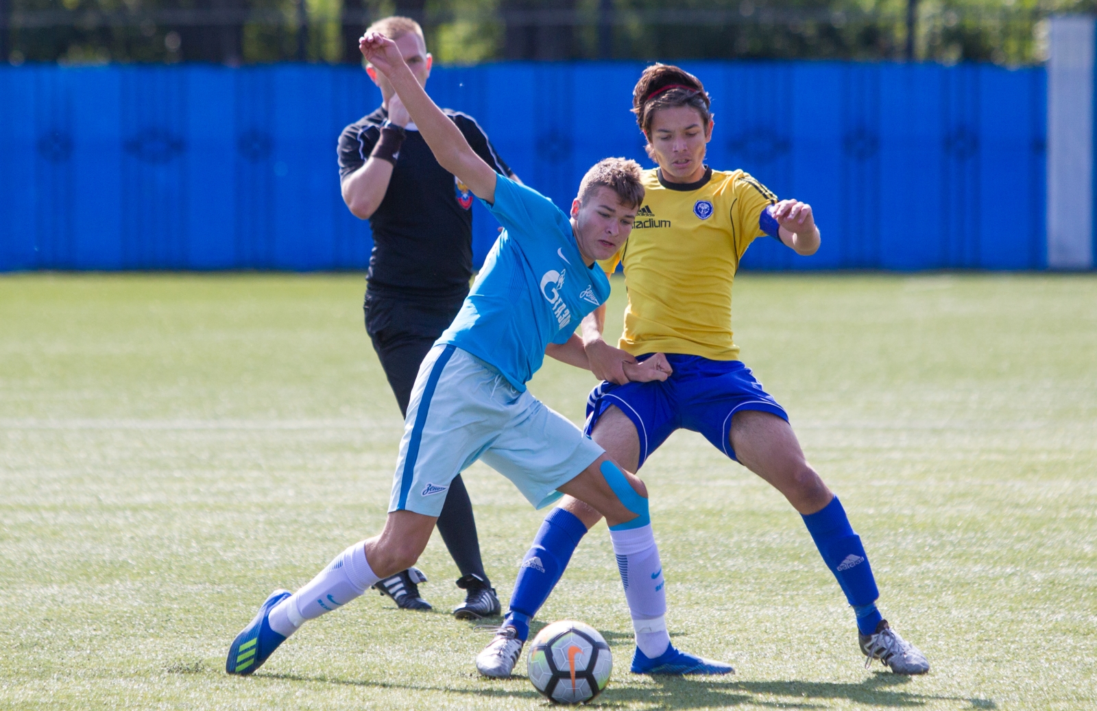 Открытие юношеского турнира памяти Ю.А. Морозова