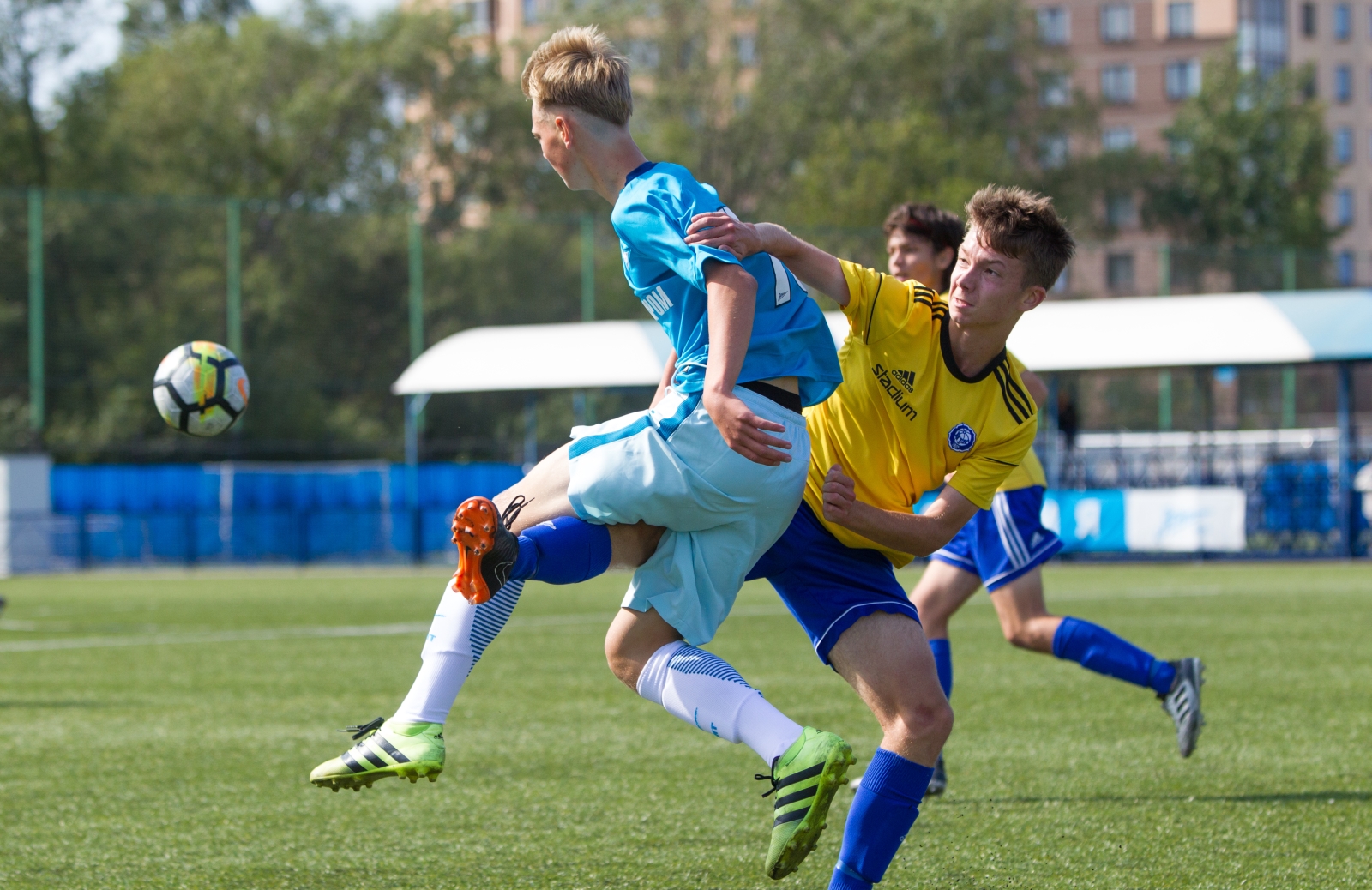 Открытие юношеского турнира памяти Ю.А. Морозова