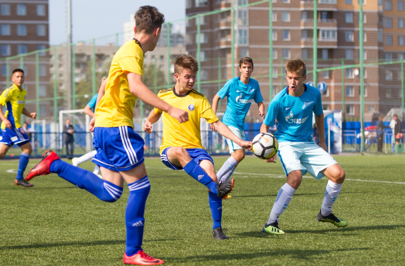 Открытие юношеского турнира памяти Ю.А. Морозова