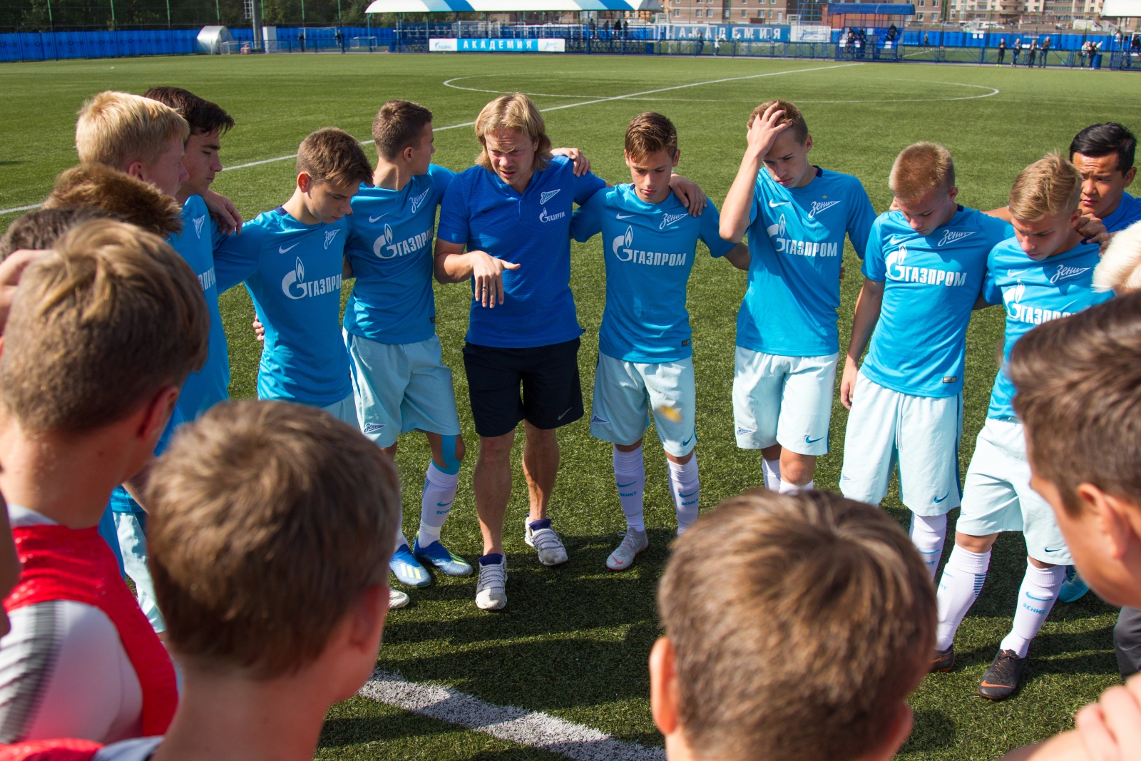 Открытие юношеского турнира памяти Ю.А. Морозова