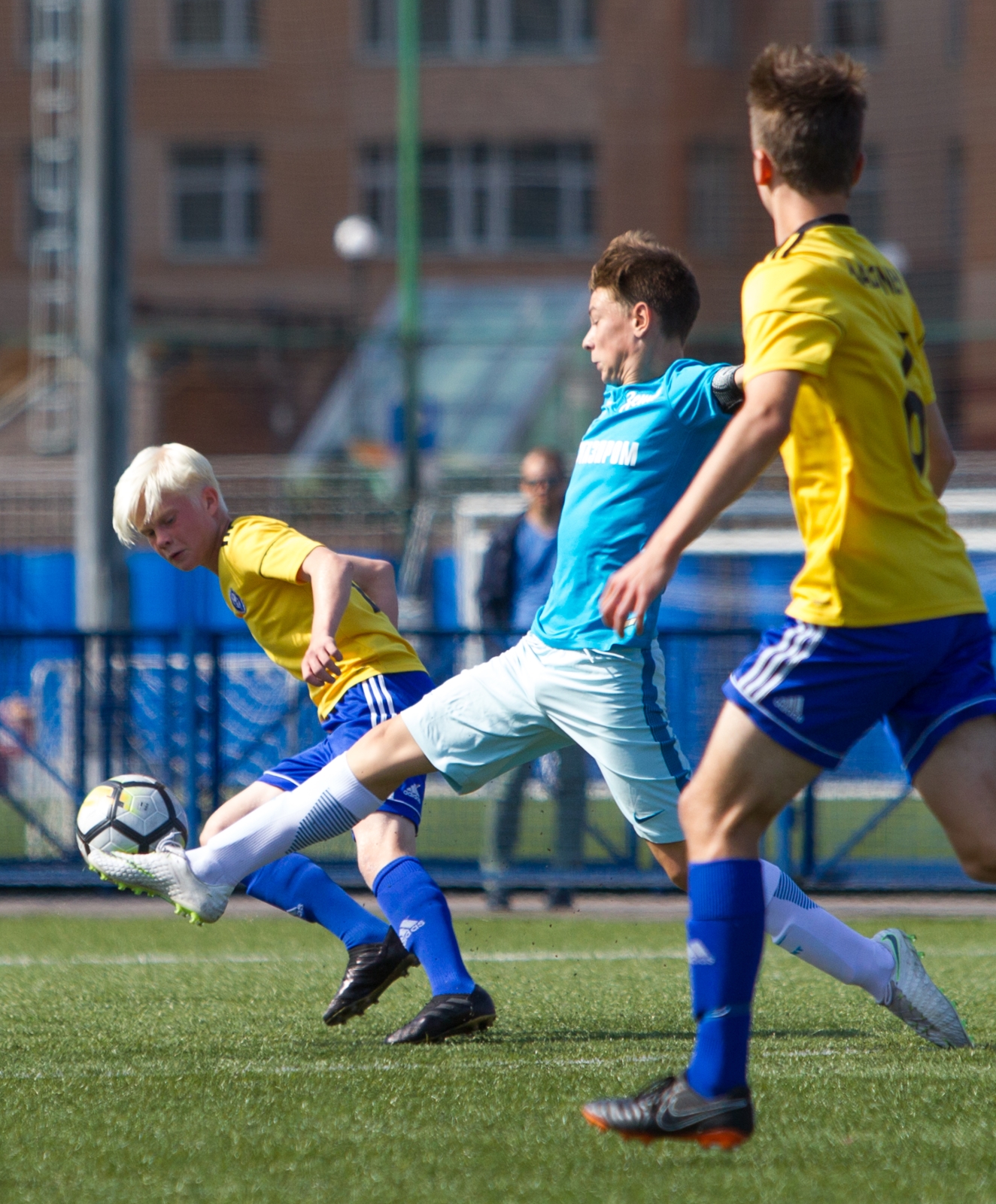 Открытие юношеского турнира памяти Ю.А. Морозова