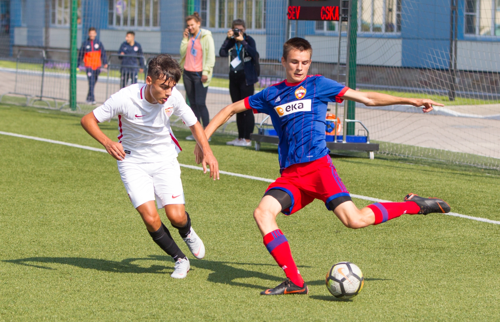 Открытие юношеского турнира памяти Ю.А. Морозова