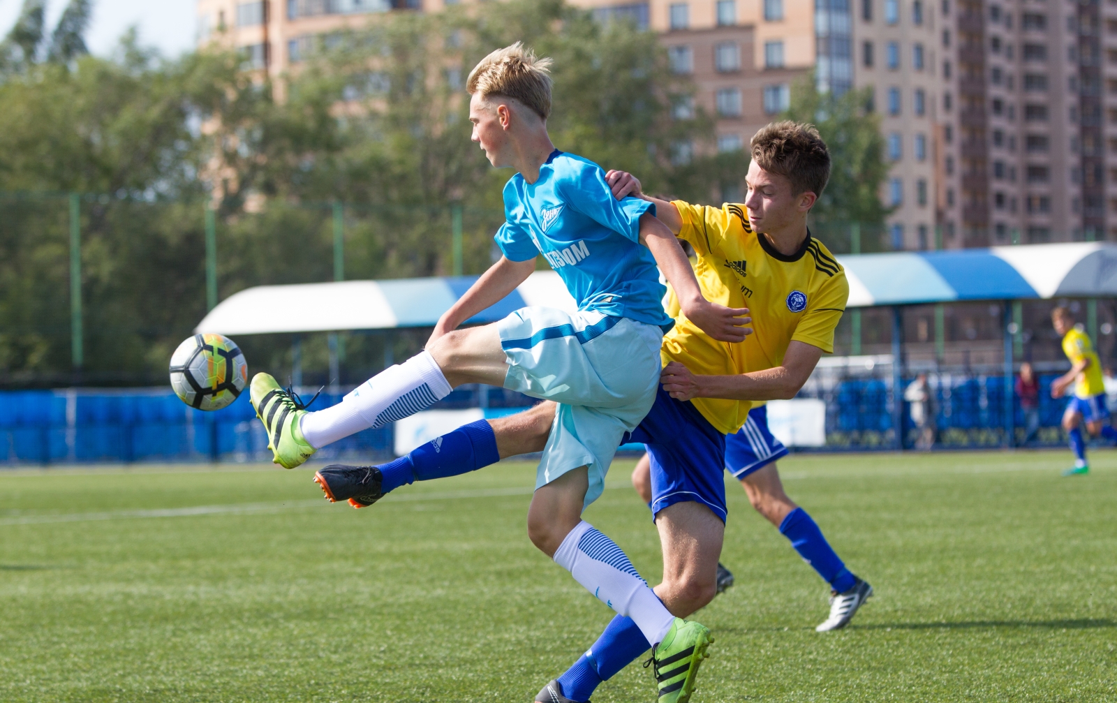 Открытие юношеского турнира памяти Ю.А. Морозова