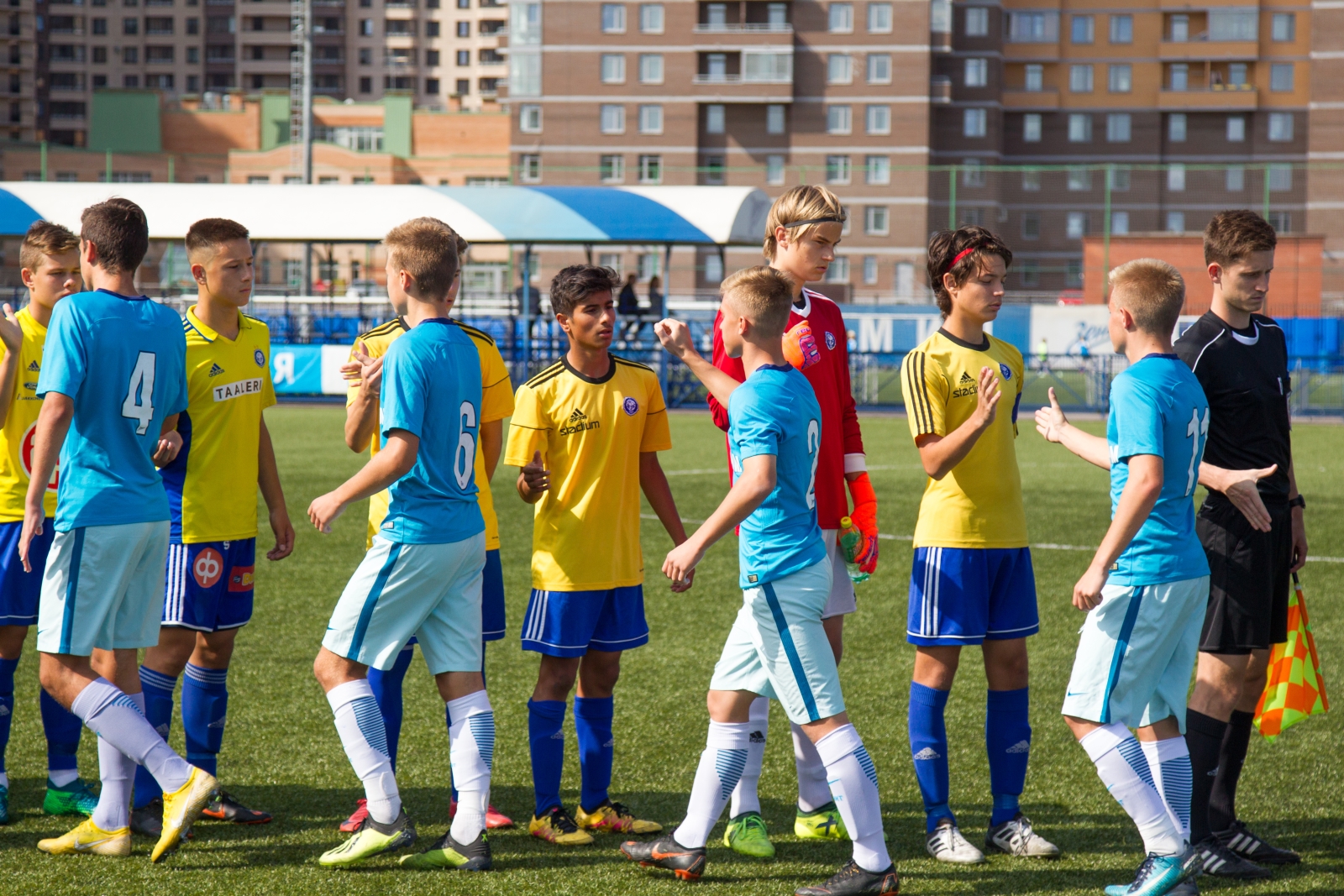 Открытие юношеского турнира памяти Ю.А. Морозова