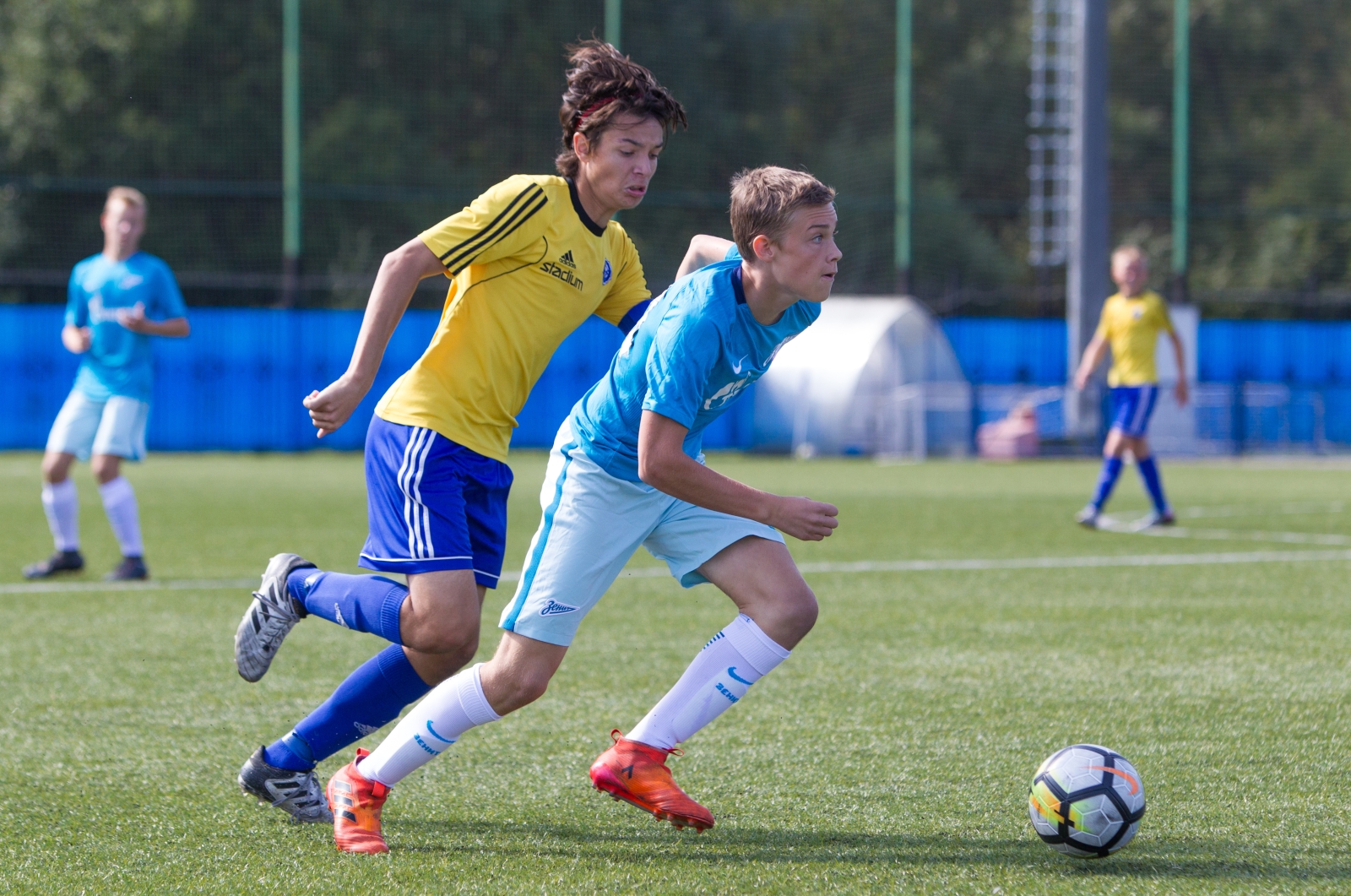 Открытие юношеского турнира памяти Ю.А. Морозова