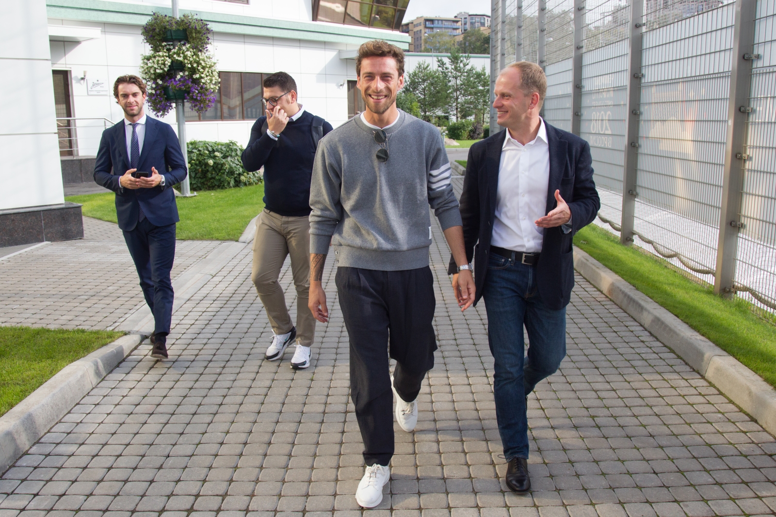 Первая тренировка Клаудио Маркизио