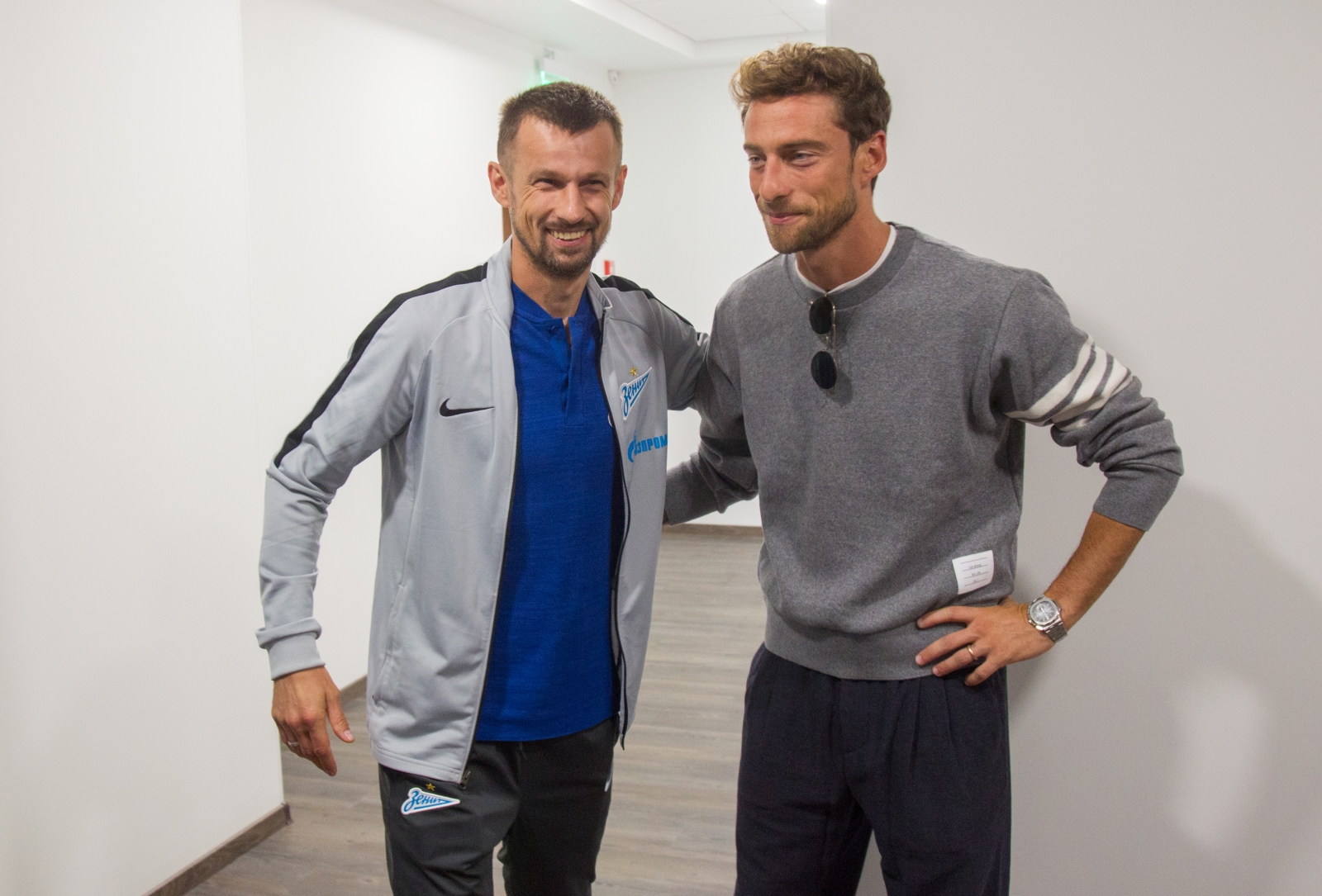 Первая тренировка Клаудио Маркизио