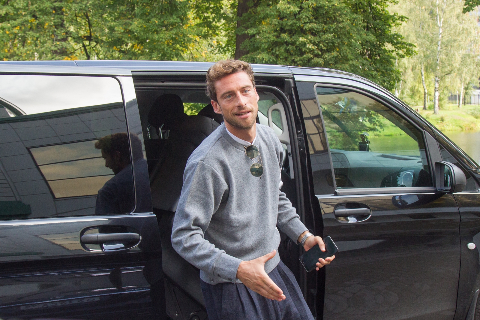 Первая тренировка Клаудио Маркизио