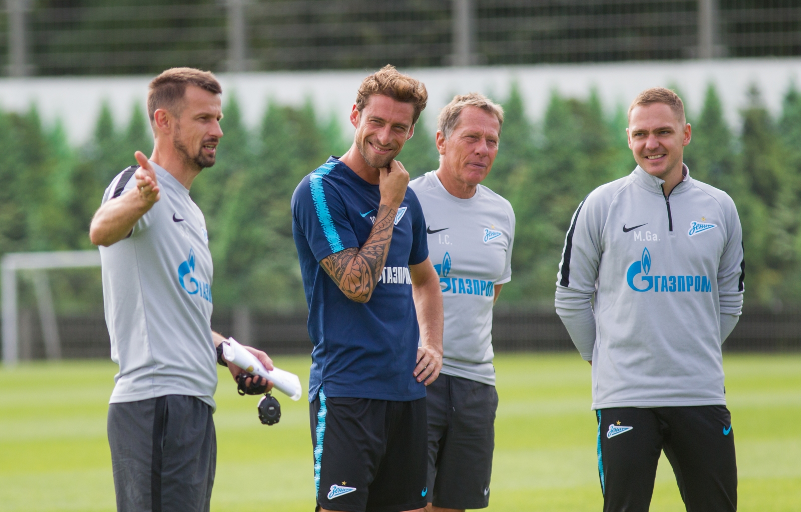 Первая тренировка Клаудио Маркизио