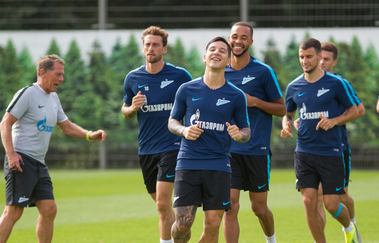 Первая тренировка Клаудио Маркизио