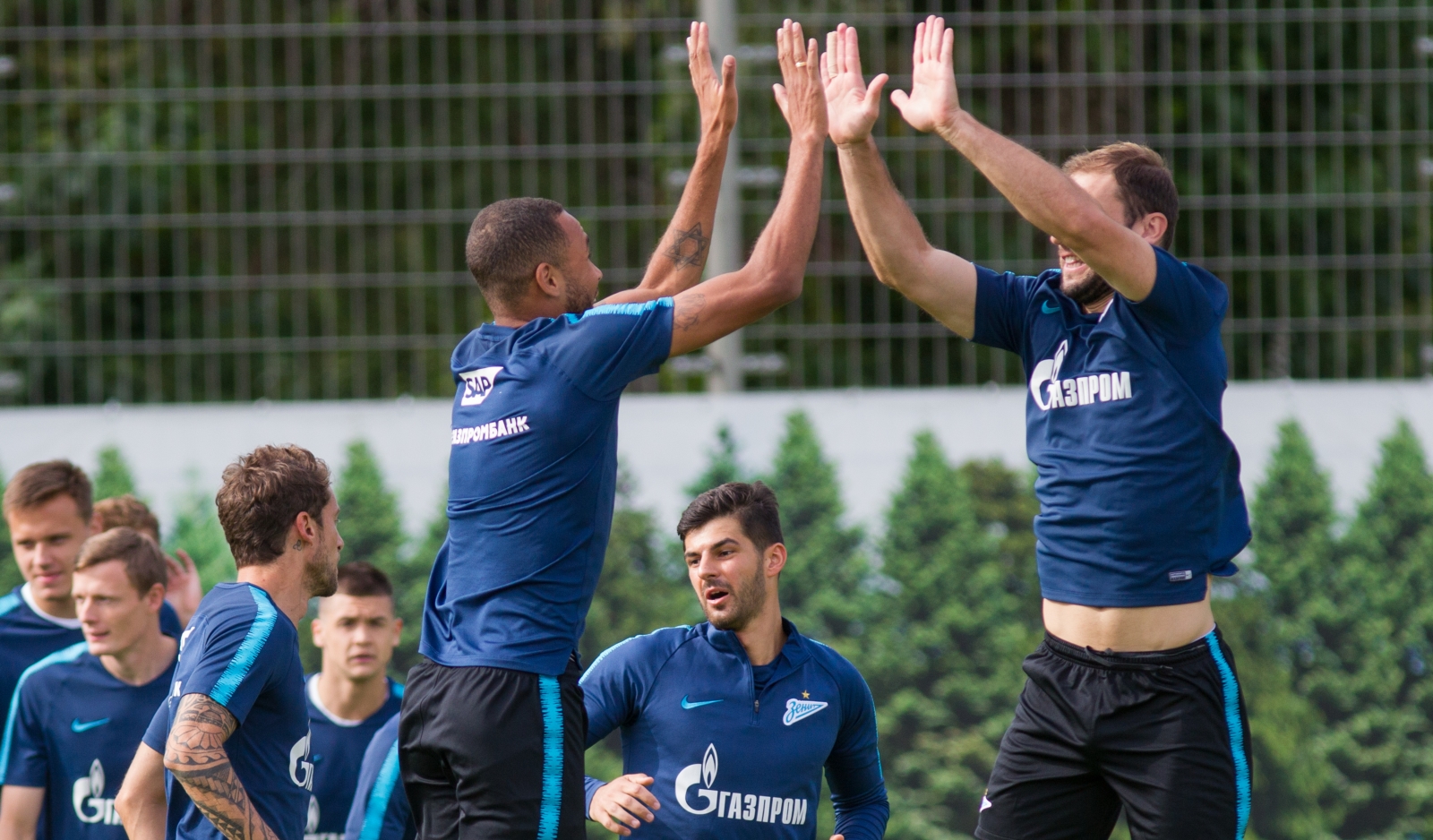 Первая тренировка Клаудио Маркизио