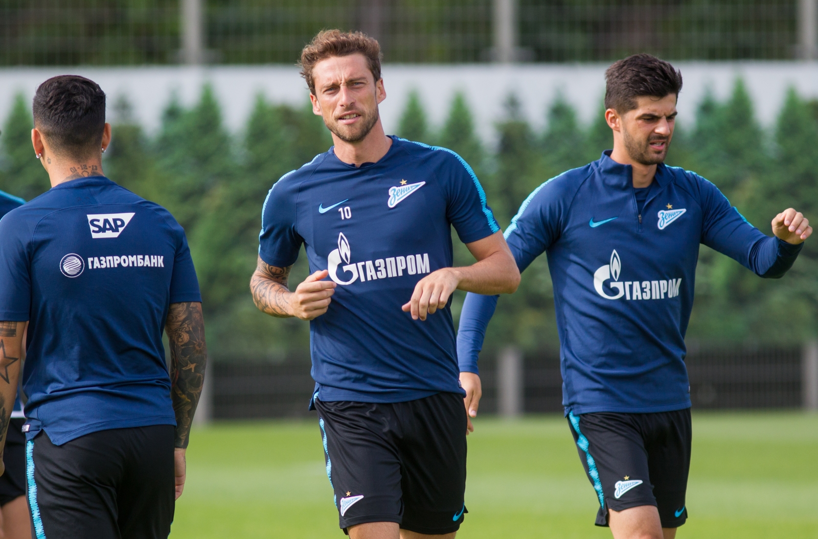 Первая тренировка Клаудио Маркизио