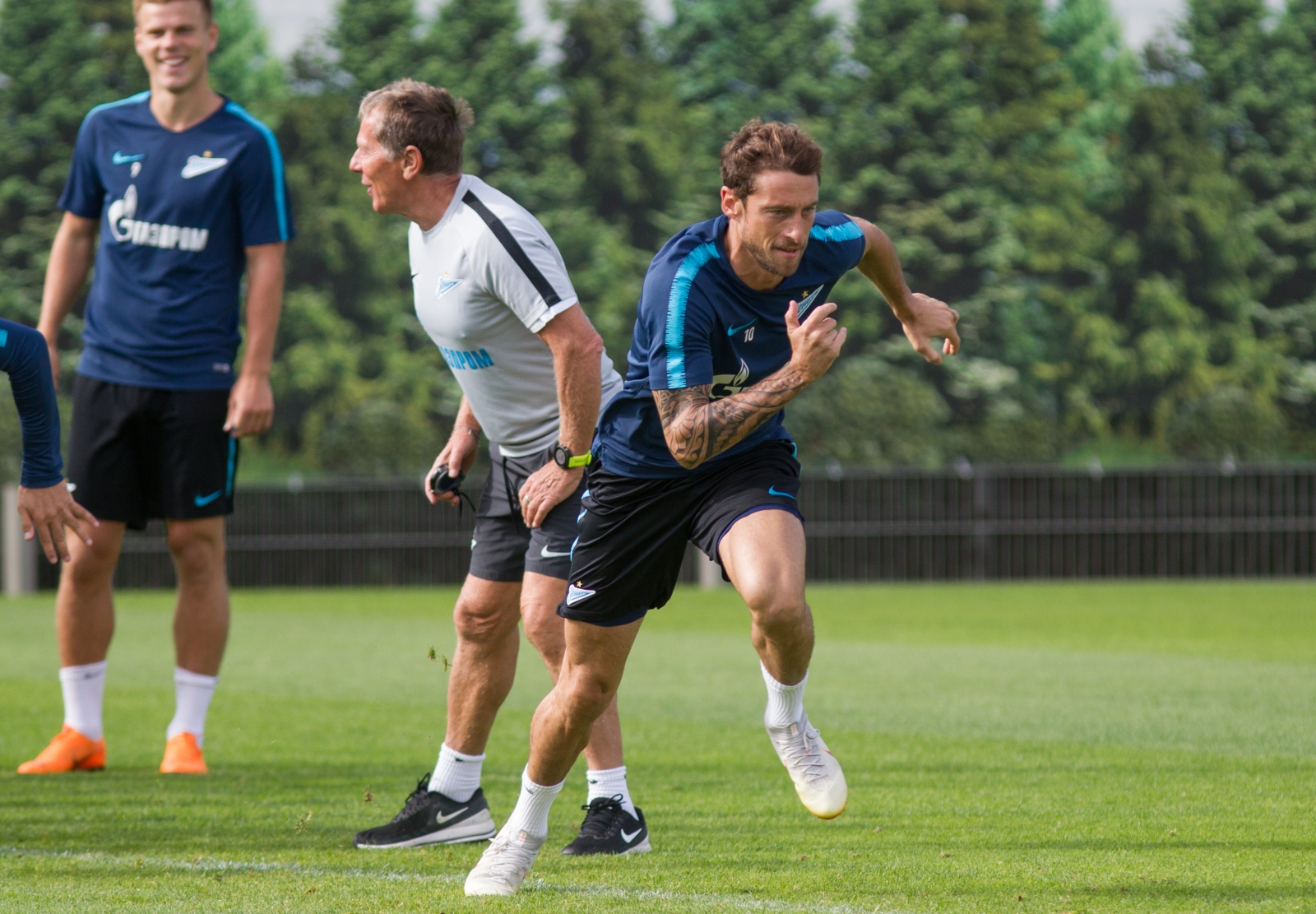 Первая тренировка Клаудио Маркизио