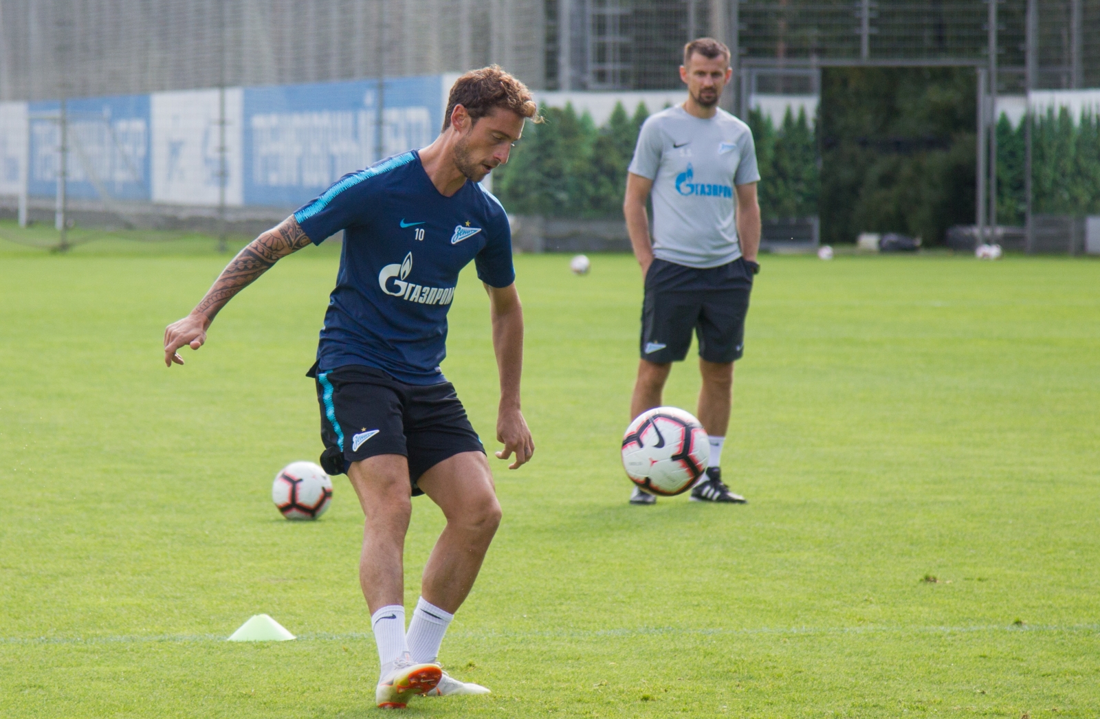 Первая тренировка Клаудио Маркизио