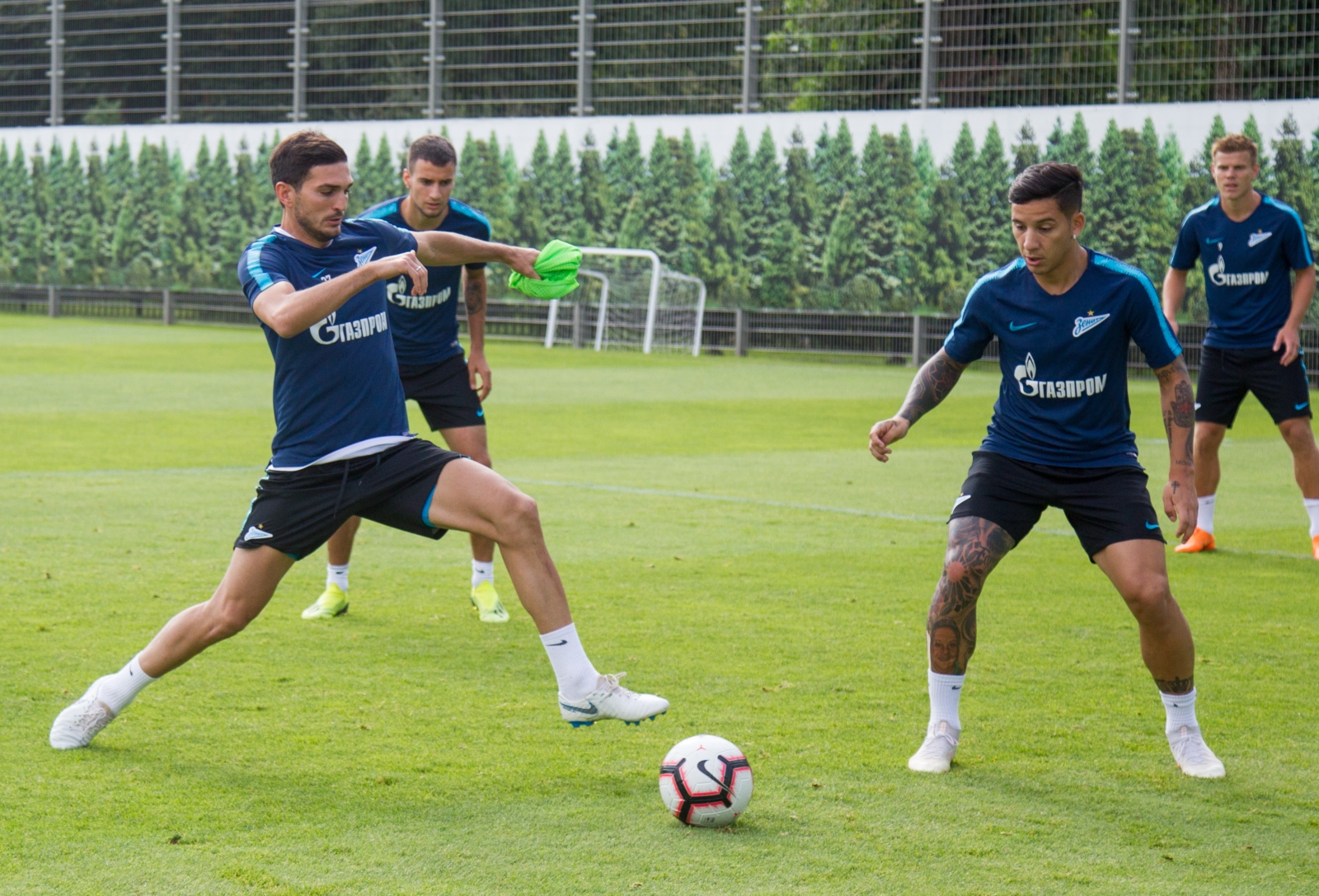 Первая тренировка Клаудио Маркизио