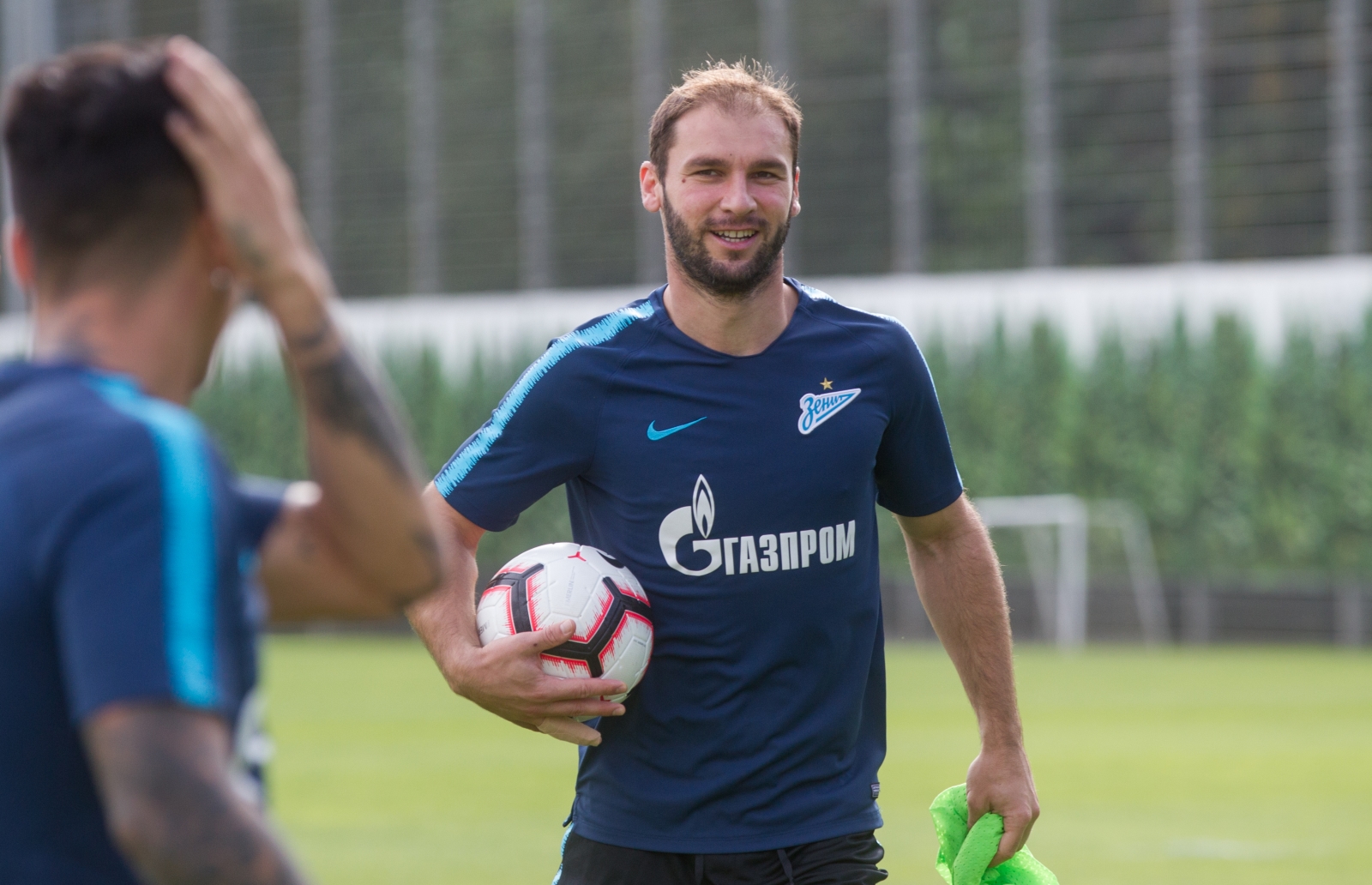 Первая тренировка Клаудио Маркизио