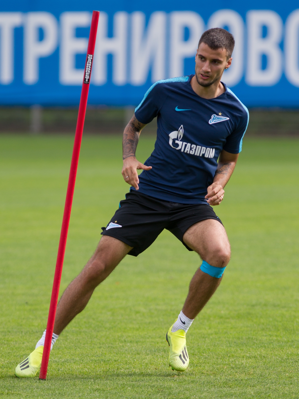 Первая тренировка Клаудио Маркизио