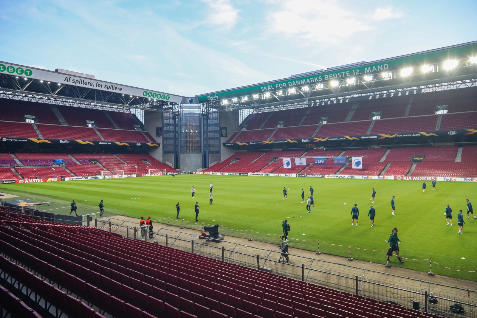 Открытая тренировка «Зенита» перед матчем с «Копенгагеном»