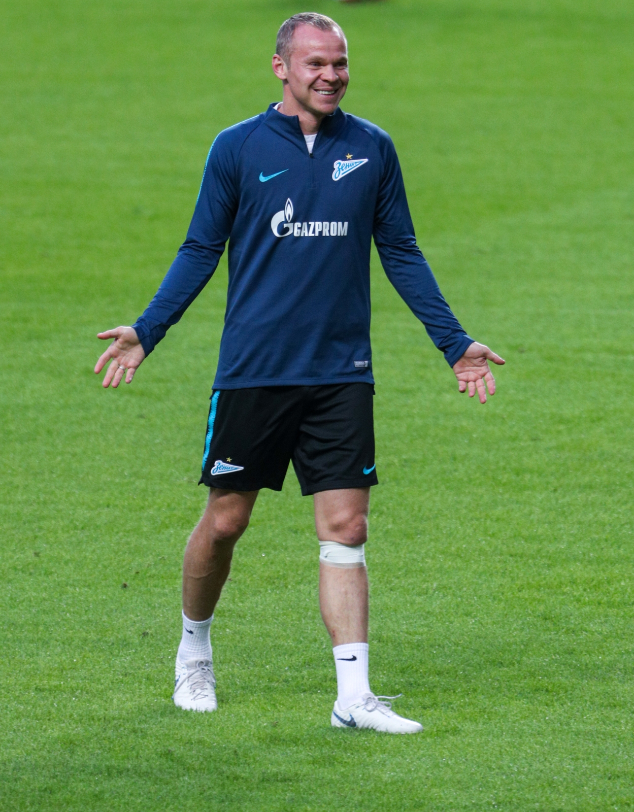 Открытая тренировка «Зенита» перед матчем с «Копенгагеном»