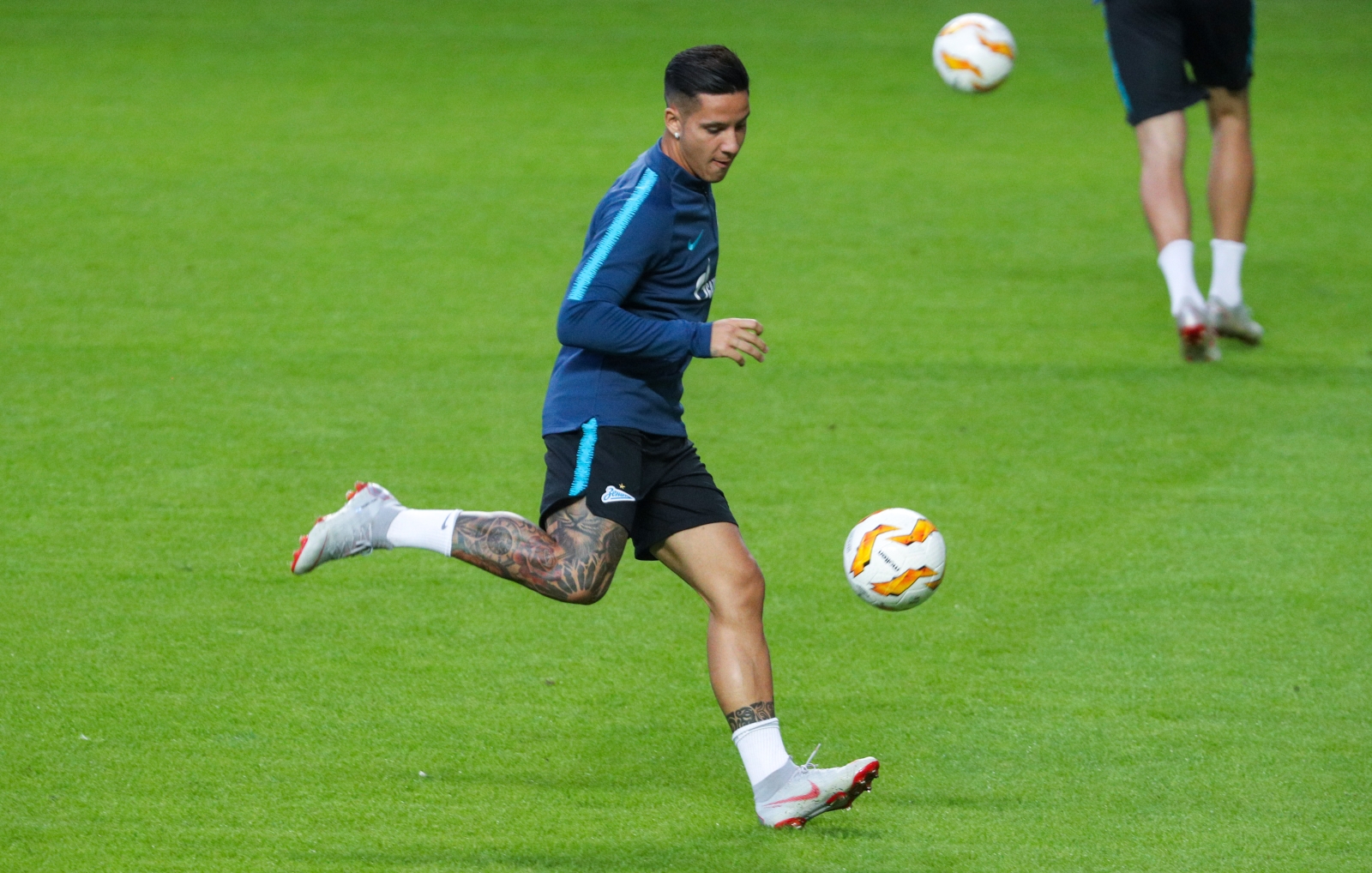 Открытая тренировка «Зенита» перед матчем с «Копенгагеном»