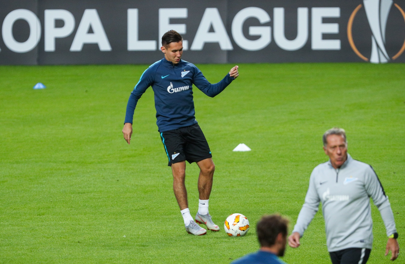 Открытая тренировка «Зенита» перед матчем с «Копенгагеном»