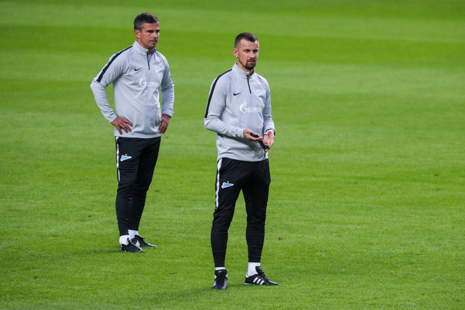 Открытая тренировка «Зенита» перед матчем с «Копенгагеном»