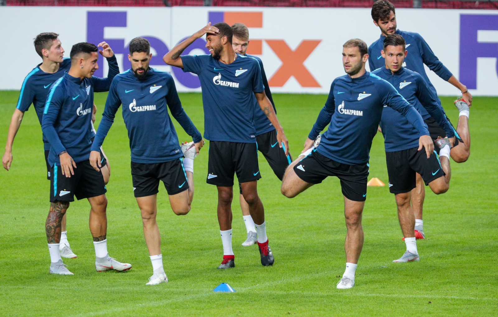 Открытая тренировка «Зенита» перед матчем с «Копенгагеном»