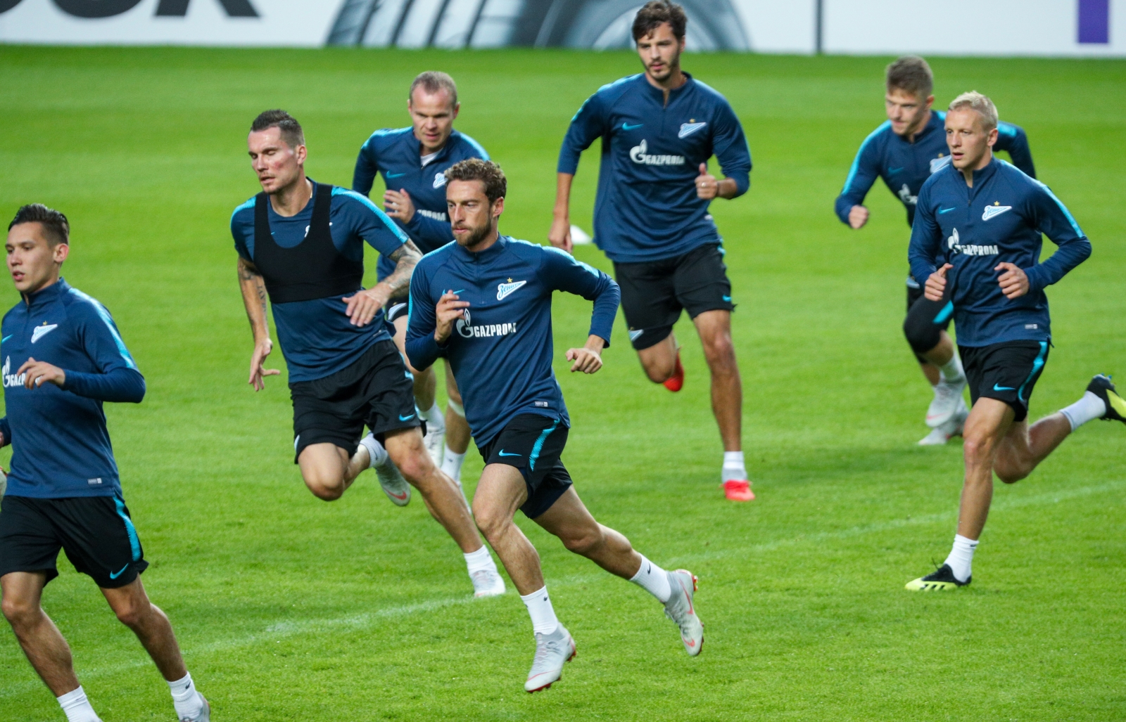 Открытая тренировка «Зенита» перед матчем с «Копенгагеном»