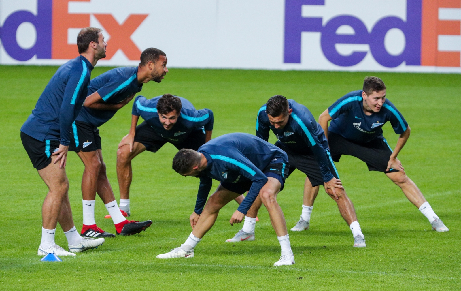 Открытая тренировка «Зенита» перед матчем с «Копенгагеном»