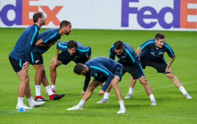 Открытая тренировка «Зенита» перед матчем с «Копенгагеном»