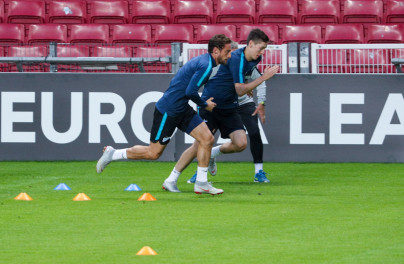 Открытая тренировка «Зенита» перед матчем с «Копенгагеном»