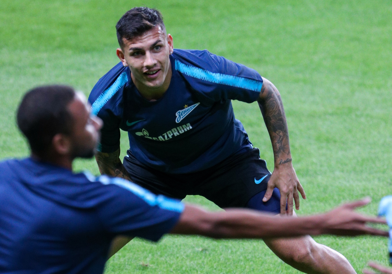 Открытая тренировка «Зенита» перед матчем с «Копенгагеном»