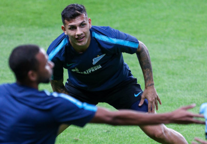 Открытая тренировка «Зенита» перед матчем с «Копенгагеном»