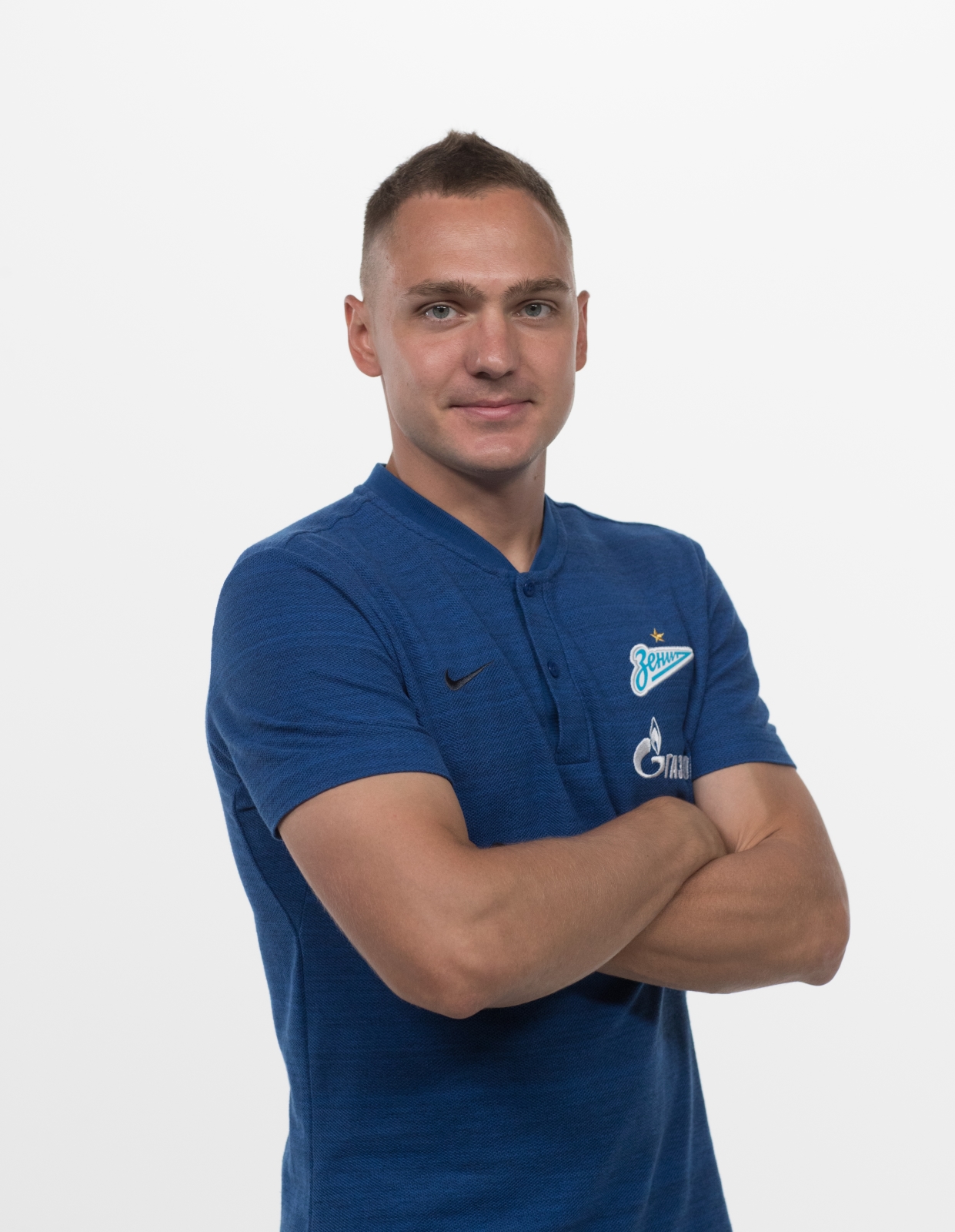 Фотосессия футболистов и тренеров основного состава ФК «Зенит» сезона 2018/19