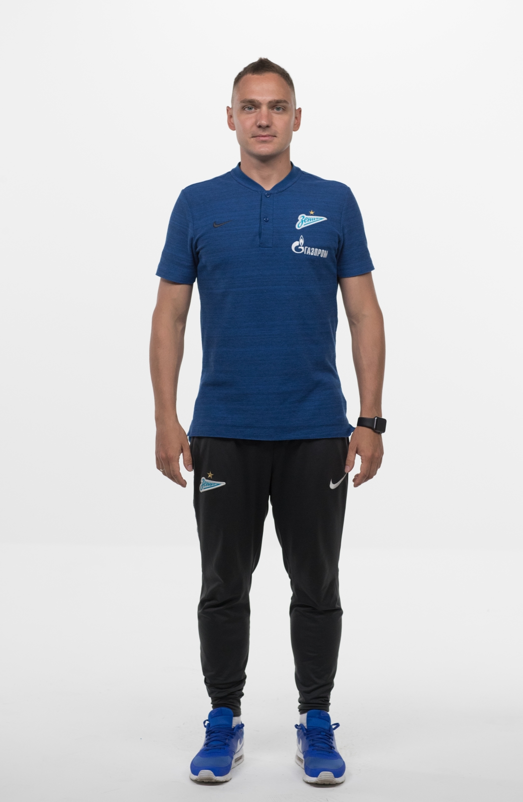 Фотосессия футболистов и тренеров основного состава ФК «Зенит» сезона 2018/19