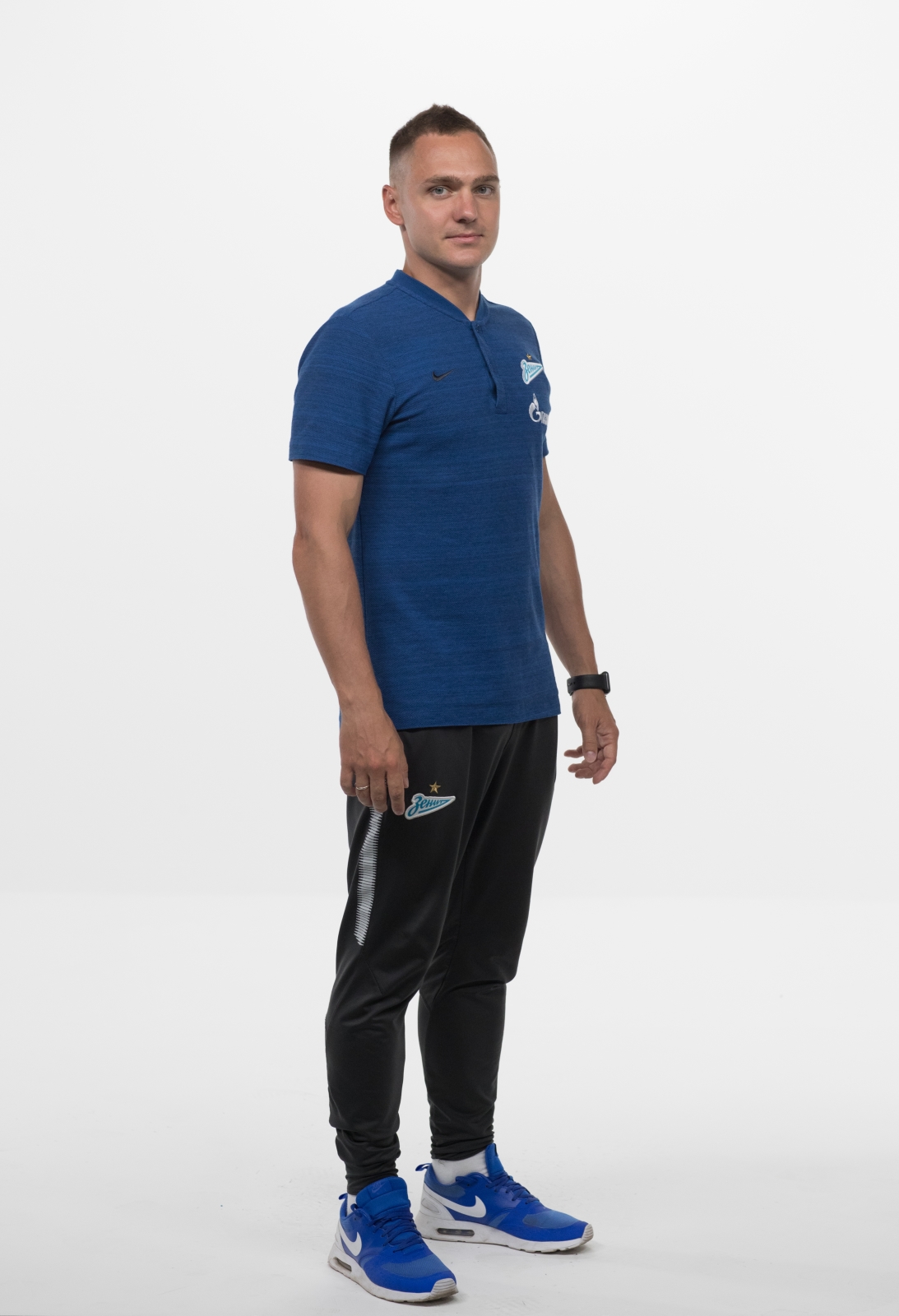 Фотосессия футболистов и тренеров основного состава ФК «Зенит» сезона 2018/19