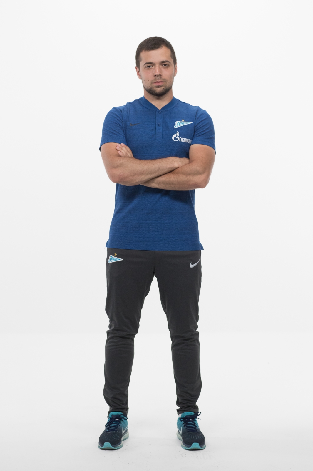 Фотосессия футболистов и тренеров основного состава ФК «Зенит» сезона 2018/19