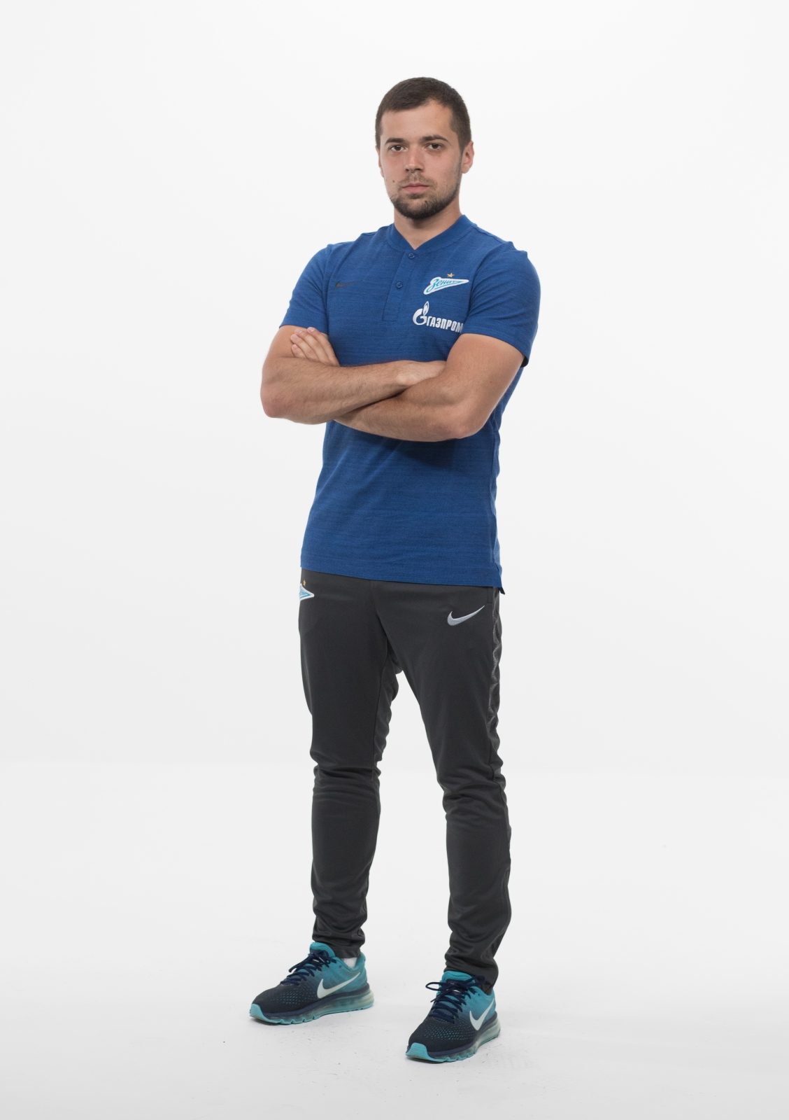 Фотосессия футболистов и тренеров основного состава ФК «Зенит» сезона 2018/19