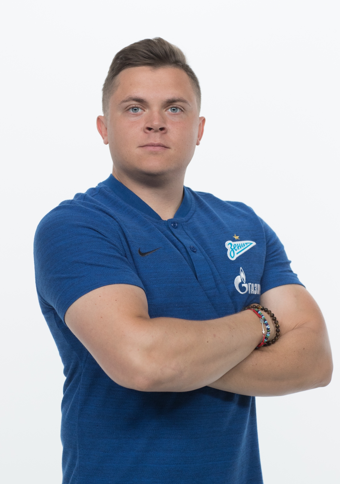 Фотосессия футболистов и тренеров основного состава ФК «Зенит» сезона 2018/19