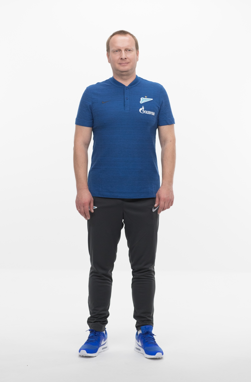 Фотосессия футболистов и тренеров основного состава ФК «Зенит» сезона 2018/19