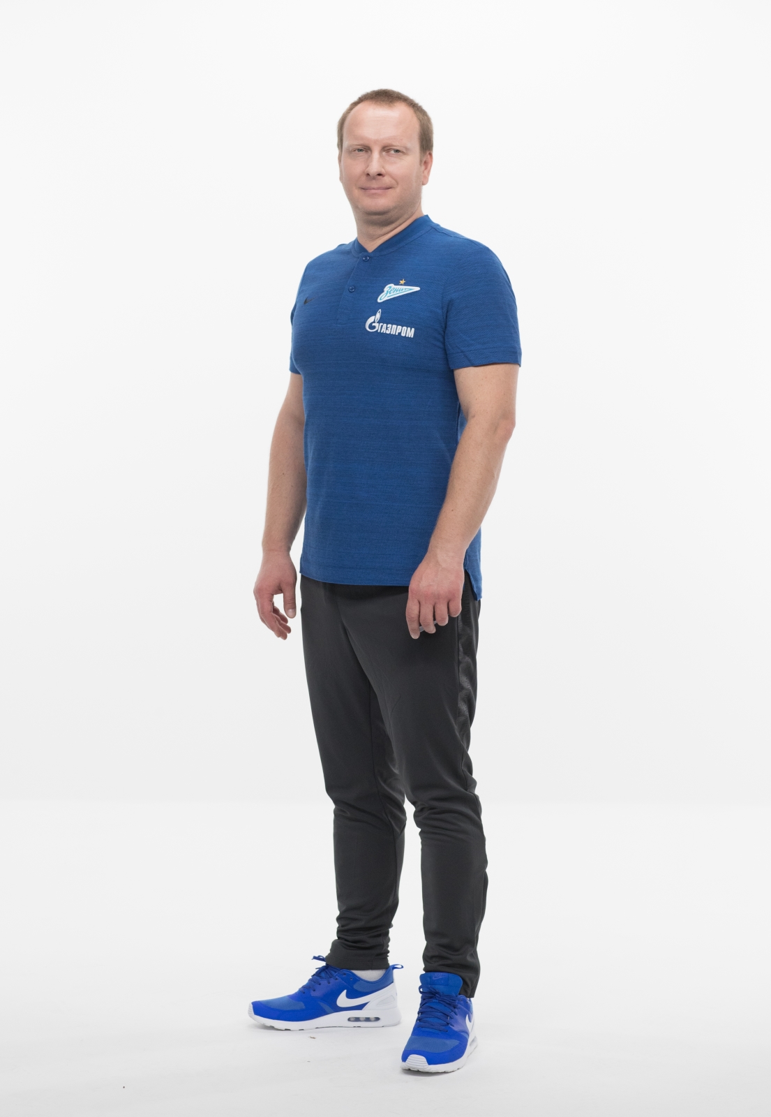 Фотосессия футболистов и тренеров основного состава ФК «Зенит» сезона 2018/19