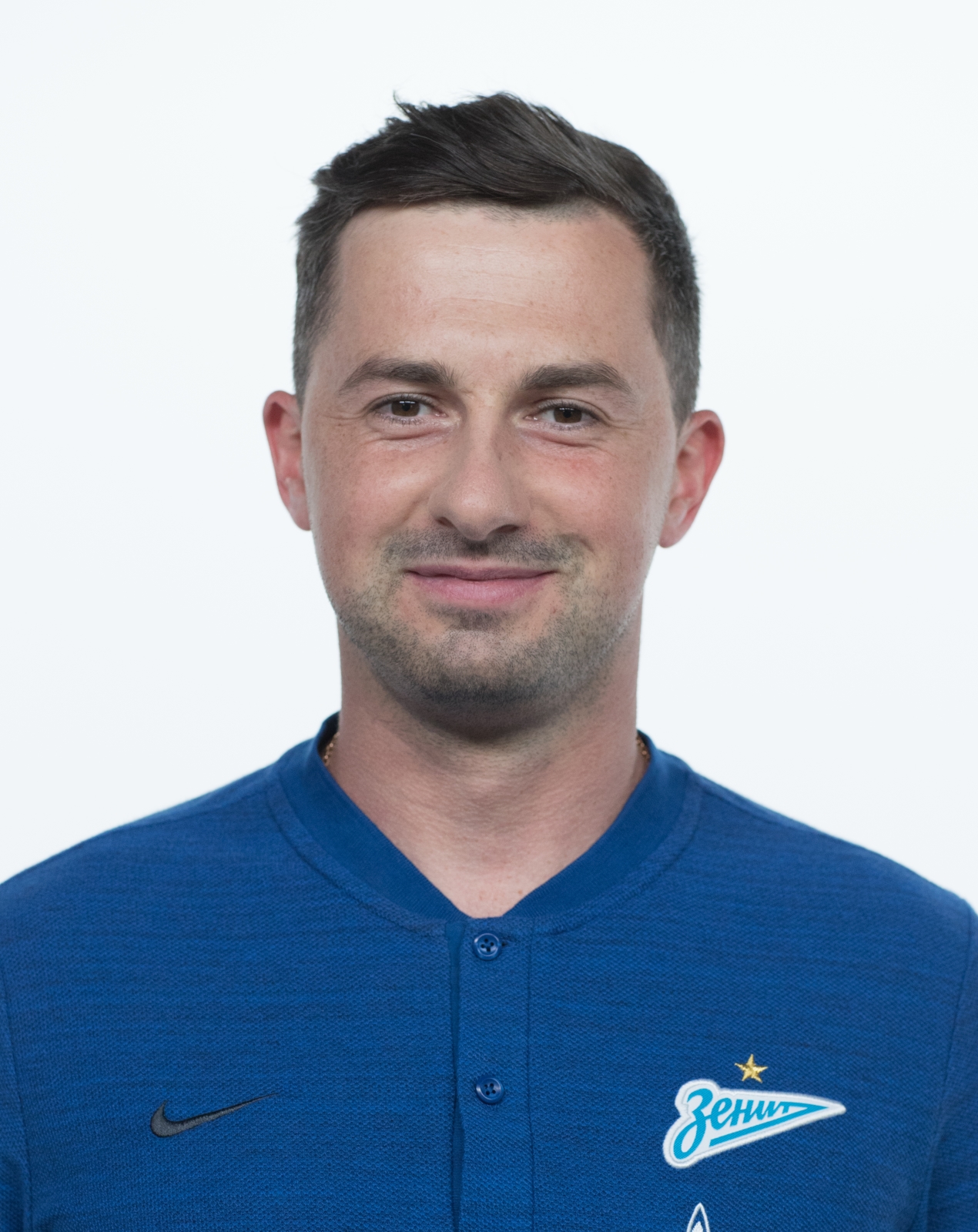 Фотосессия футболистов и тренеров основного состава ФК «Зенит» сезона 2018/19