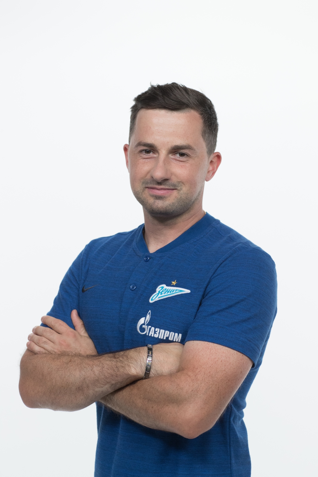 Фотосессия футболистов и тренеров основного состава ФК «Зенит» сезона 2018/19