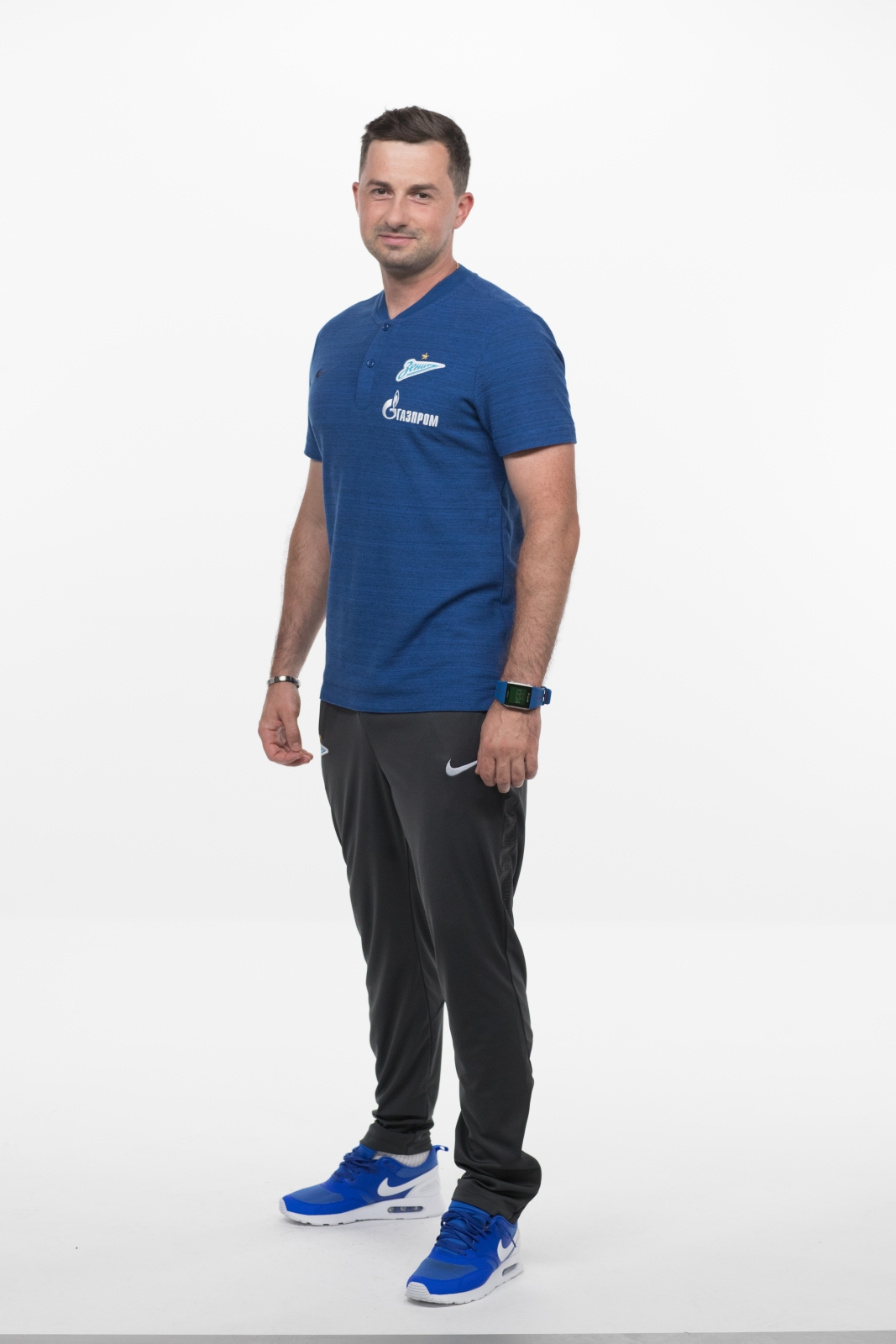 Фотосессия футболистов и тренеров основного состава ФК «Зенит» сезона 2018/19