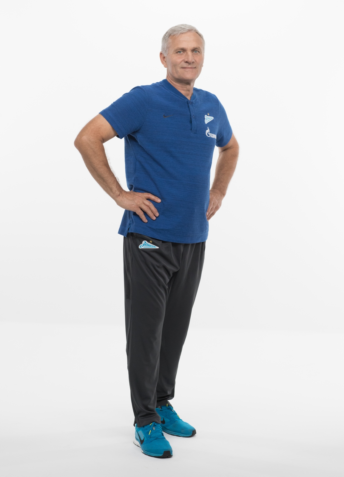 Фотосессия футболистов и тренеров основного состава ФК «Зенит» сезона 2018/19