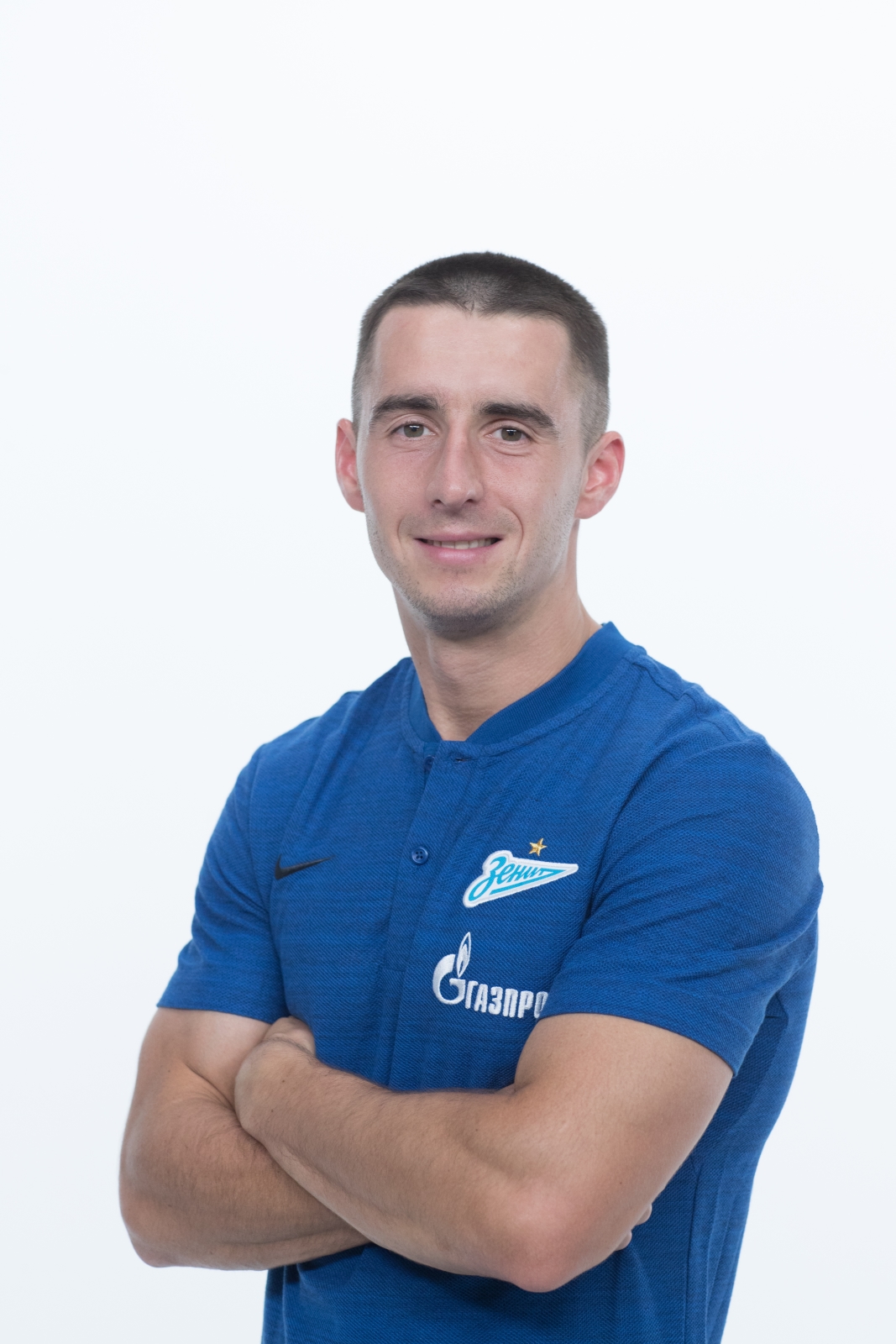 Фотосессия футболистов и тренеров основного состава ФК «Зенит» сезона 2018/19