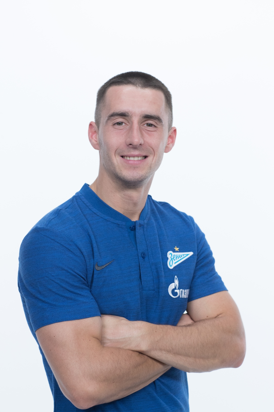 Фотосессия футболистов и тренеров основного состава ФК «Зенит» сезона 2018/19