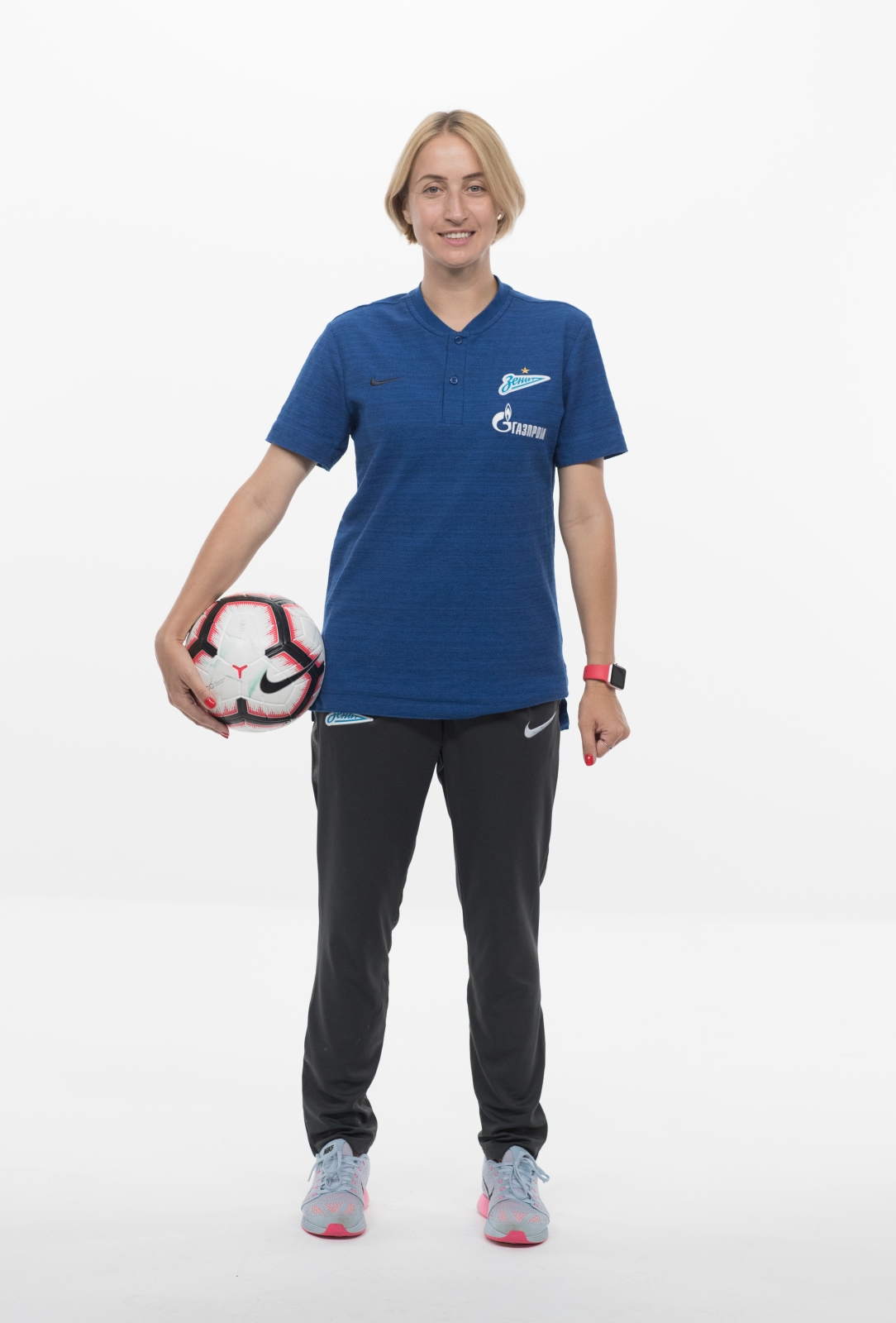 Фотосессия футболистов и тренеров основного состава ФК «Зенит» сезона 2018/19