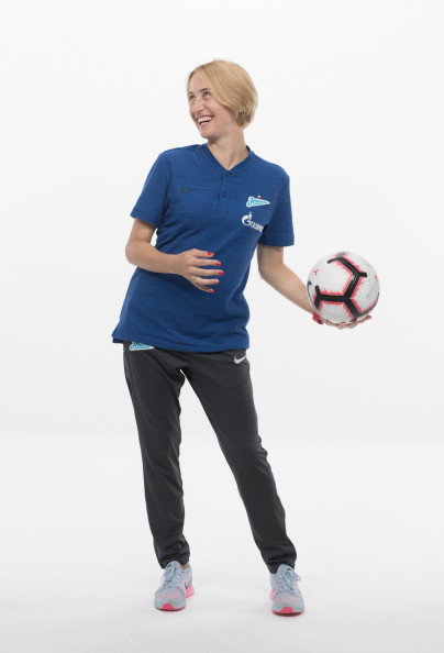 Фотосессия футболистов и тренеров основного состава ФК «Зенит» сезона 2018/19